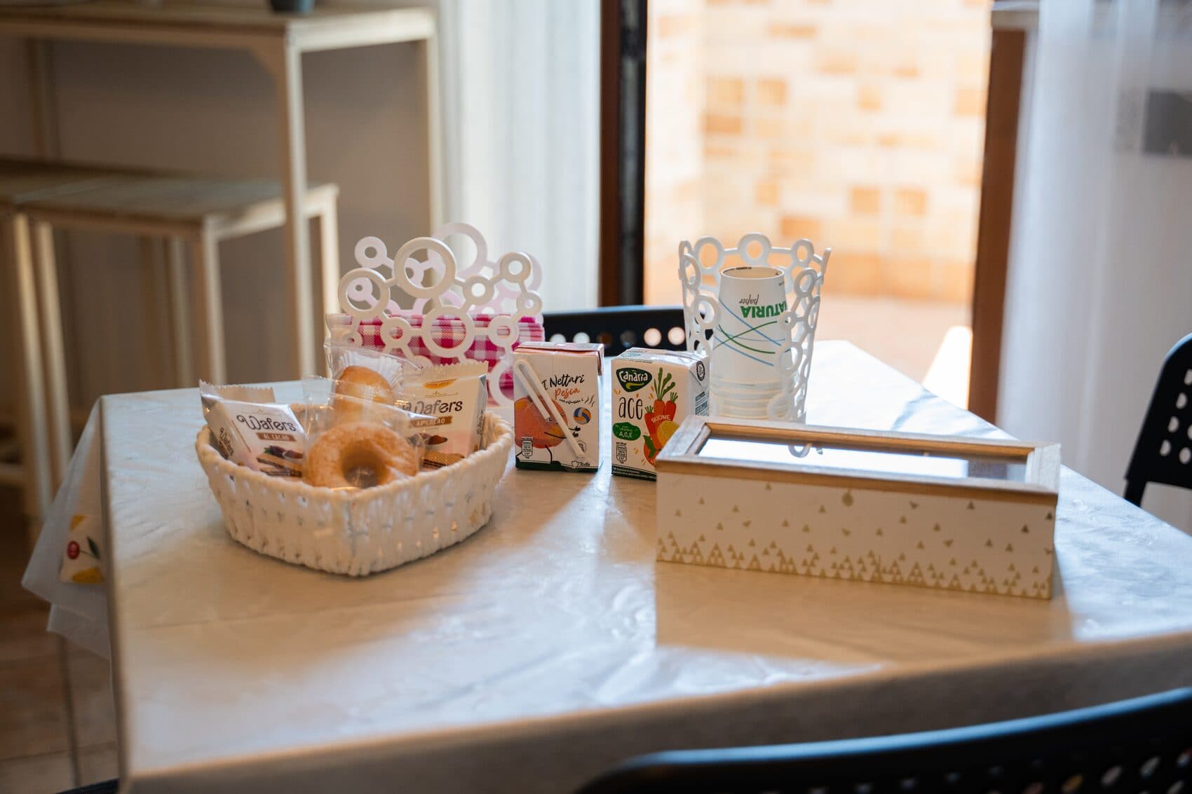 Colazione in giardino